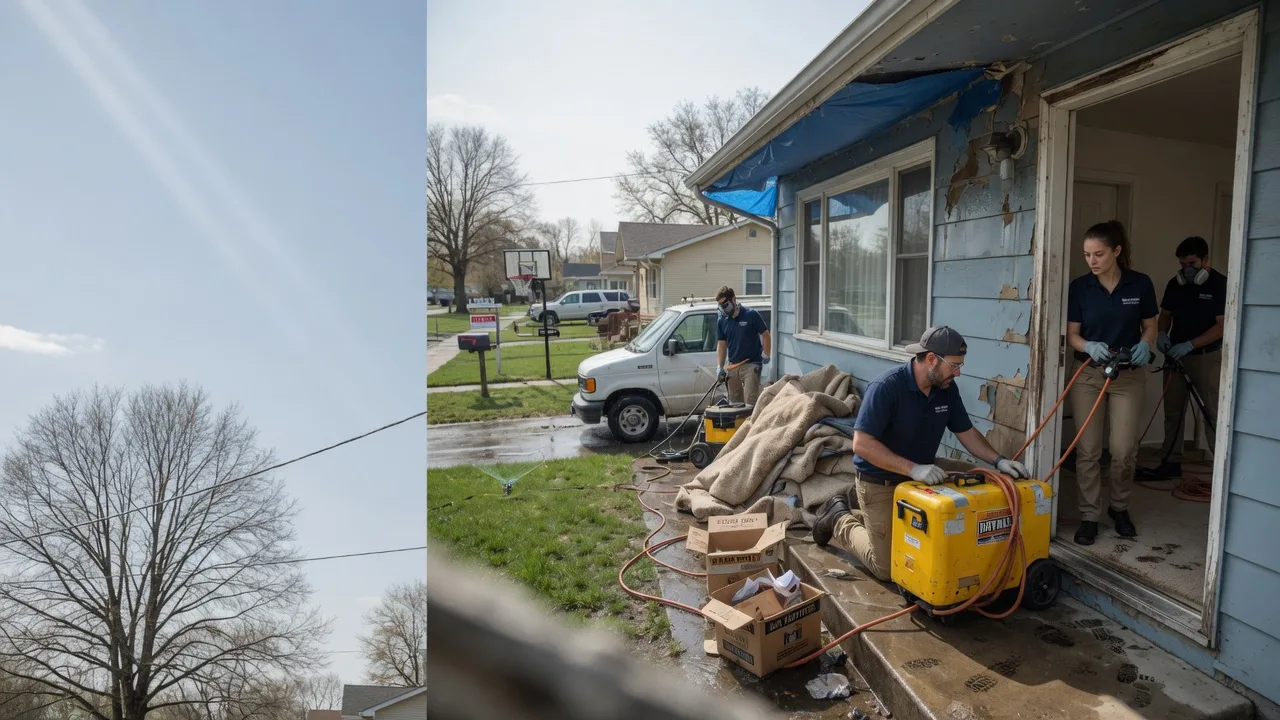 Basement Flood Cleanup in Crowley, LA near me